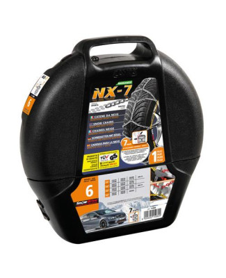 CATENE DA NEVE LAMPA NX-7 7/9 MM GR 10  215/70 R14 2157014 MANGANESE ONORM V5117