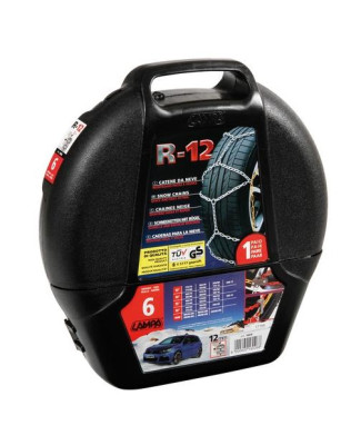 Catene da neve 12 MM LAMPA R12  8 195/65 R15 1956515 ONORM V5117