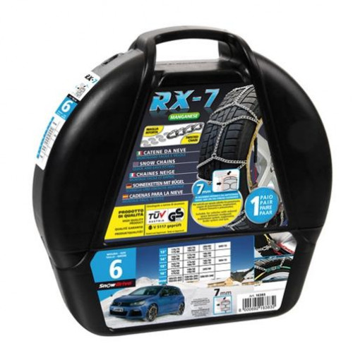 CATENE DA NEVE LAMPA RX-7 7 MM GR 12 215/65 R16 2156516 MANGANESE ONORM  V5117 by Lampa - Visita