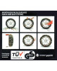 Catene da neve 16 MM LAMPA S16 GR 22 PER 195 R14 V5117 CAMPER FURGONE