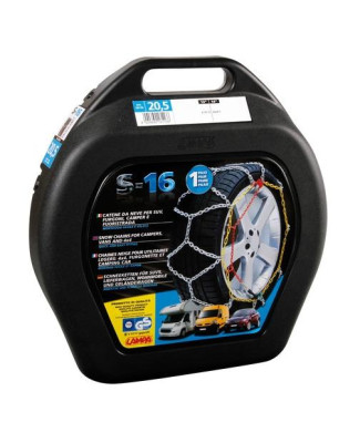 Catene da neve 16 MM LAMPA S16 GR 22 PER 195 R14 V5117 CAMPER FURGONE