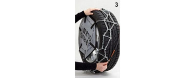 CATENE CALZE DA NEVE RUD HYBRID GR H109 PER 225/45 R17 2254517 ONORM V5117