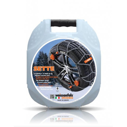 L090 CATENE DA NEVE WEISSENFELS SETTE 7 MM PER 205/60 R16 2056016 ONORM  V5117 by Weissenfels - Visita