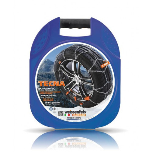 CATENE DA NEVE WEISSENFELS TECNA M30 9 MM GR E6 PER 185/55 R15 1855515  OMOLOGATE V5117