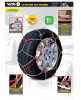 Catene da neve 9 mm WX-9 13 per 225/55 R18 2255518 OMOLOGATE ONORM V5117