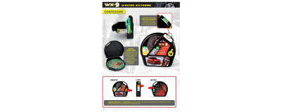 Catene da neve 9 mm WX-9 8 per 195/65 R15 1956515 OMOLOGATE ONORM V5117