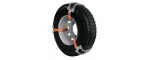 16494 CATENE A SETTORI CINGOLI PER LA MISURA 185 R16 18516 CAMION